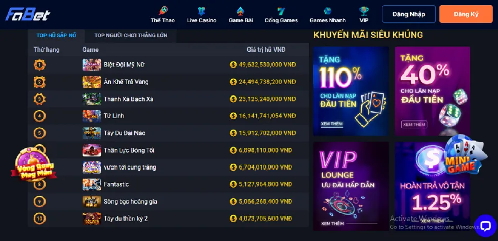 Nạp tiền 88club